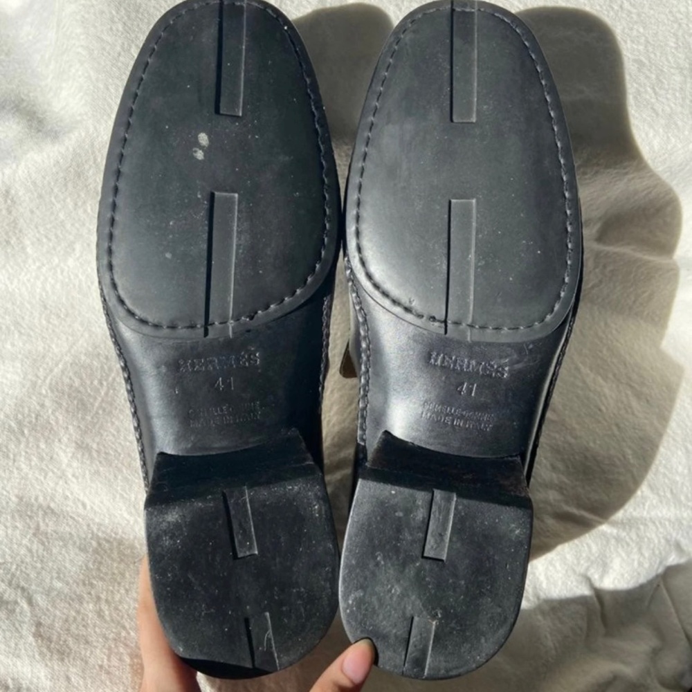 Hermès leather loafers - Picture 3 of 6